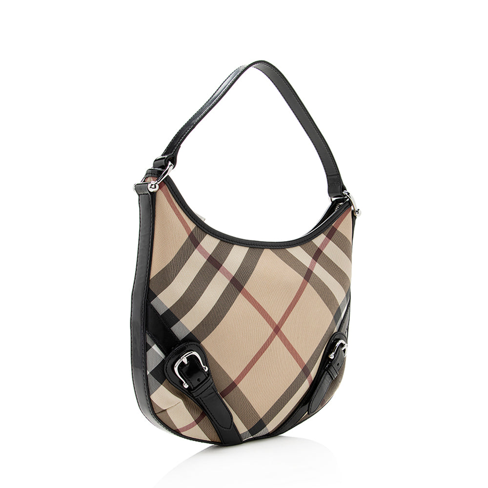 Burberry Nova Check Larkin Hobo (SHF-19068)
