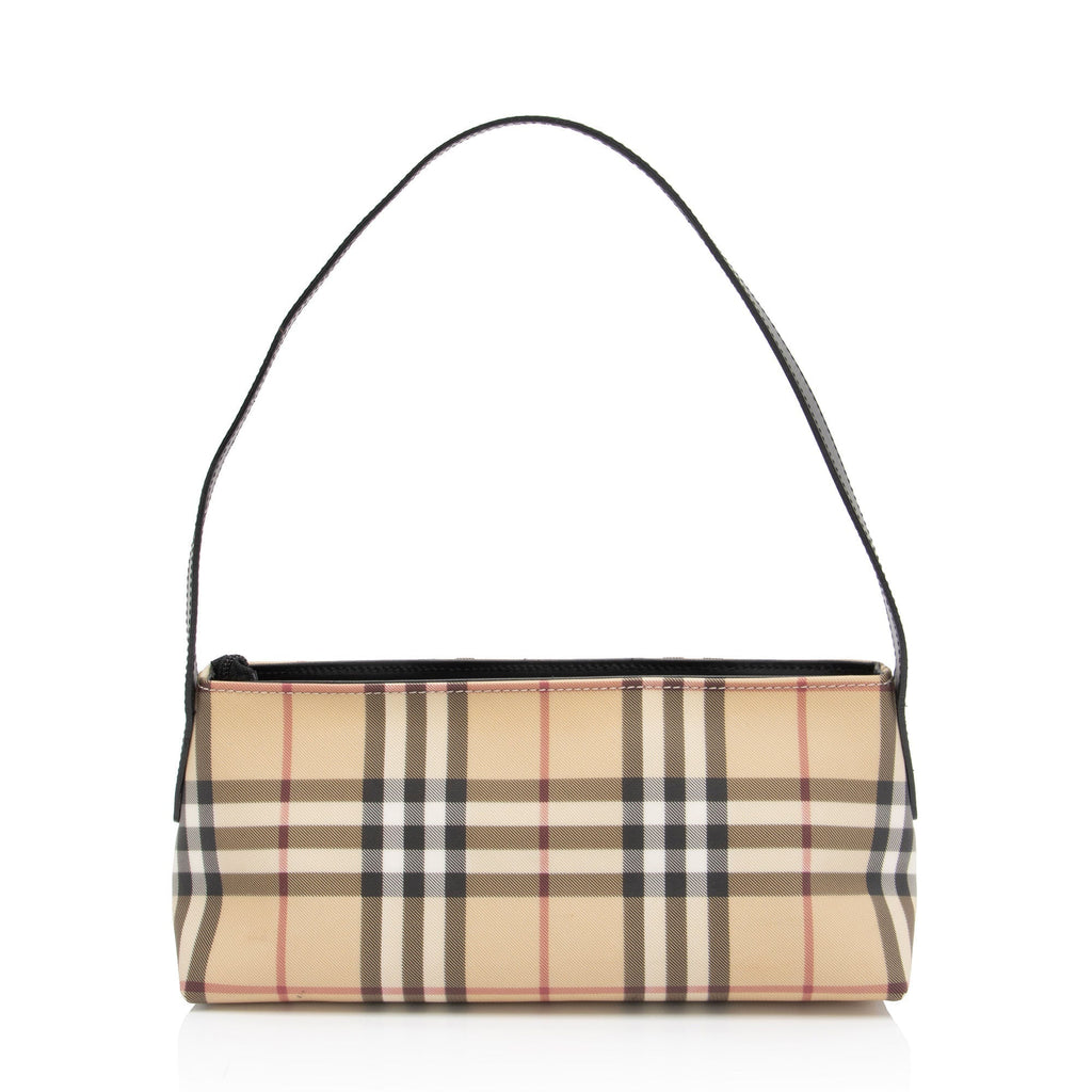 Burberry Nova Check Monroe Shoulder Bag (SHF-DXEMqf)