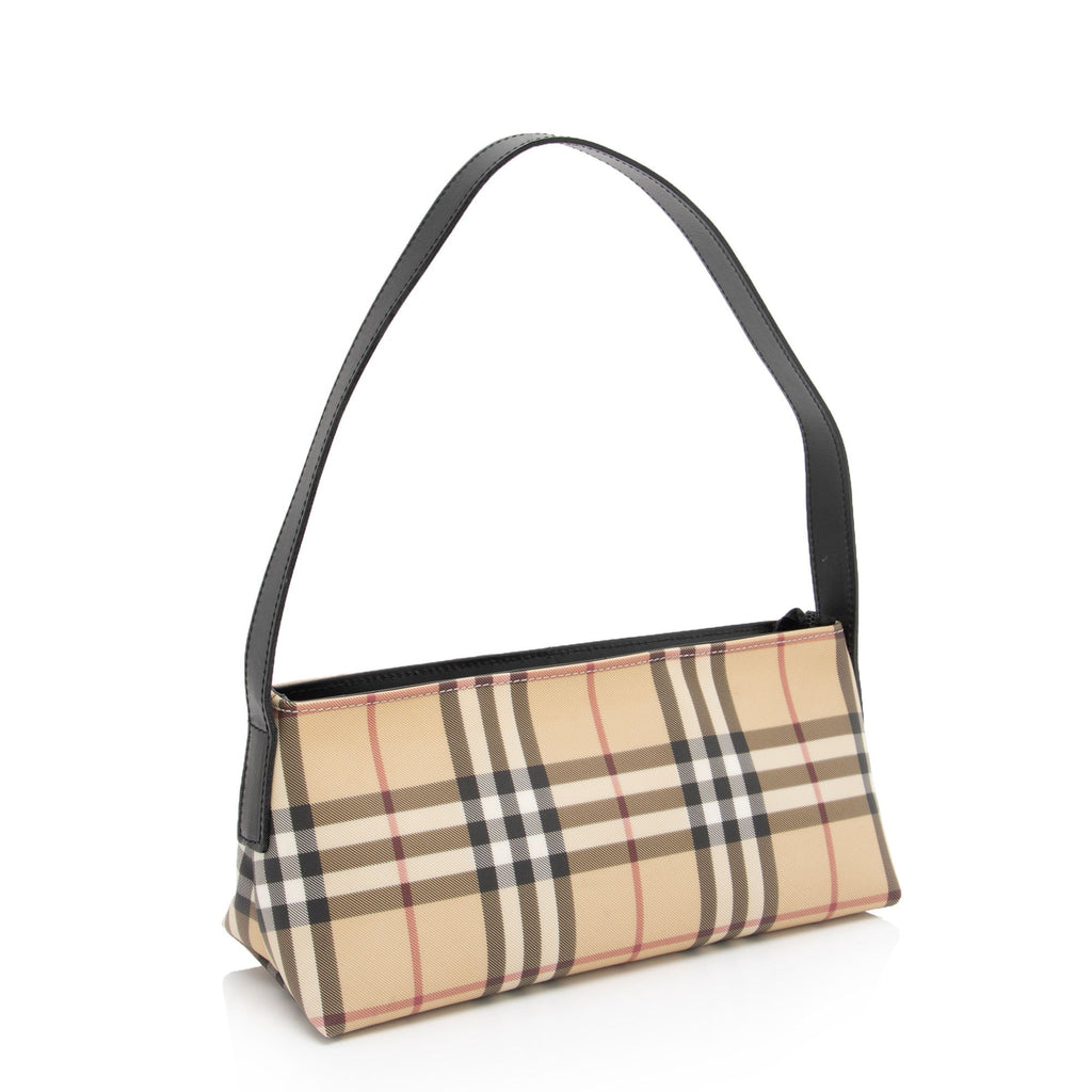 Burberry Nova Check Monroe Shoulder Bag (SHF-DXEMqf)