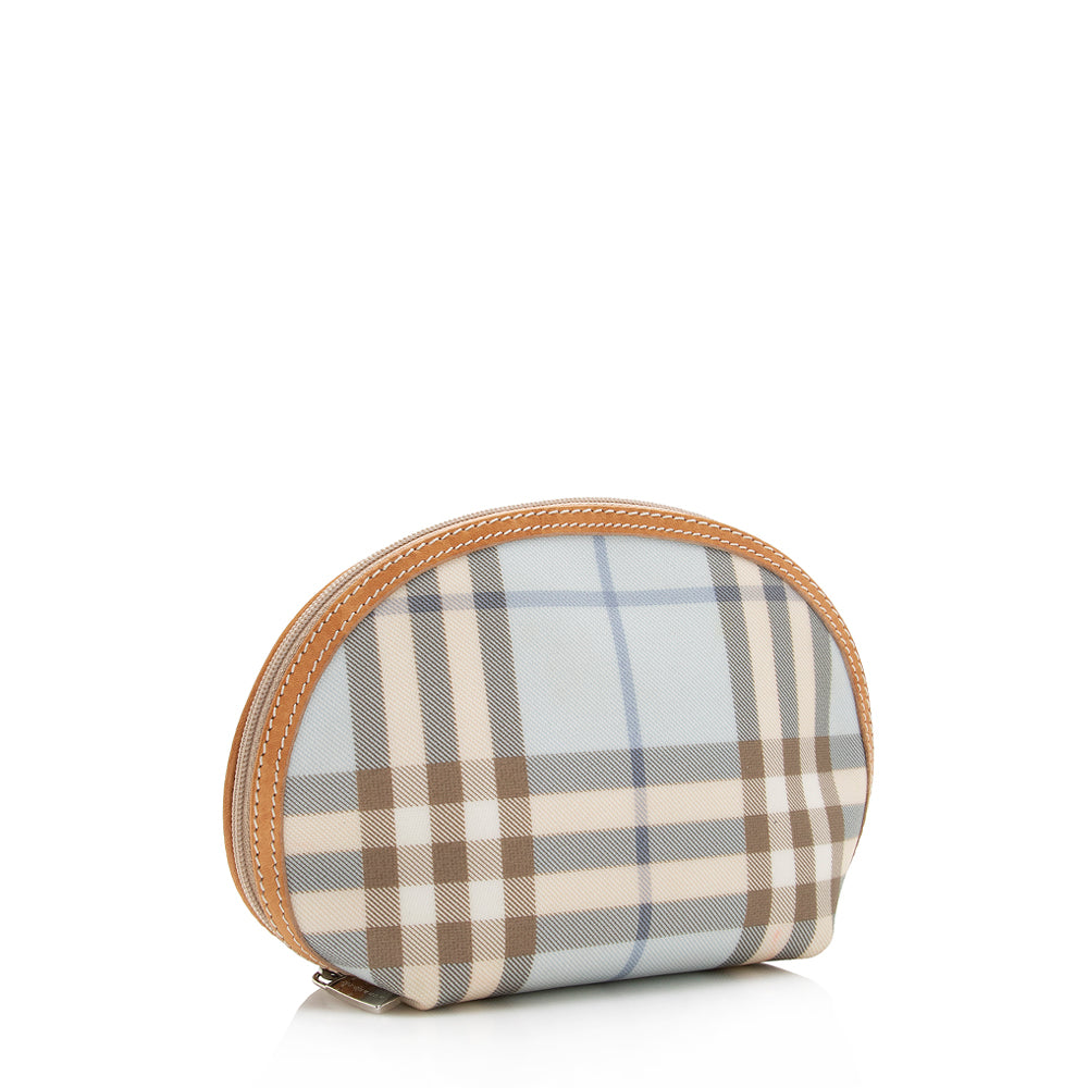 Burberry Nova Check Round Cosmetic Bag (SHF-17607)