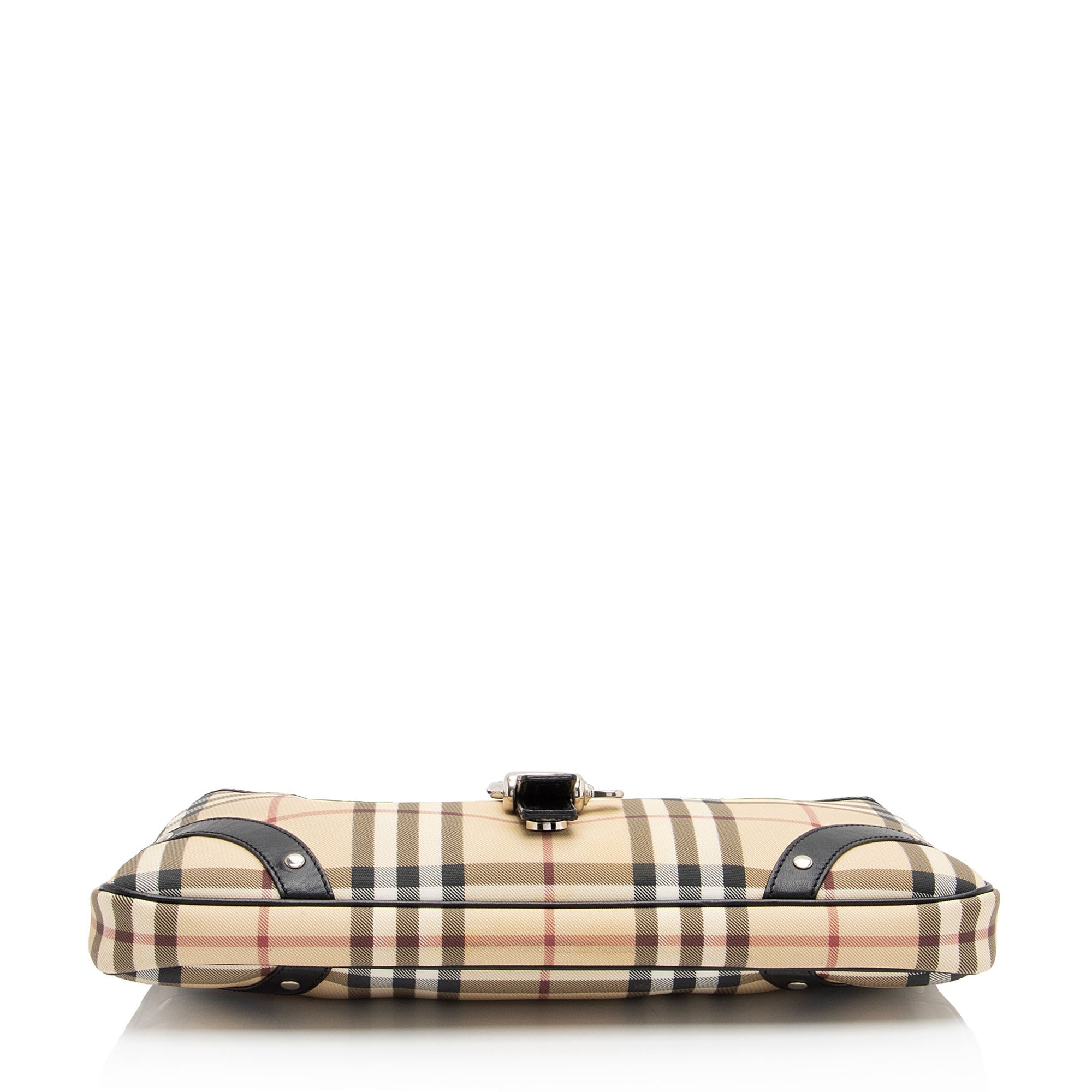 Burberry Nova Check Baguette Shoulder Bag (SHF-OeZL9i)
