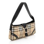 Burberry Nova Check Baguette Shoulder Bag (SHF-OeZL9i)