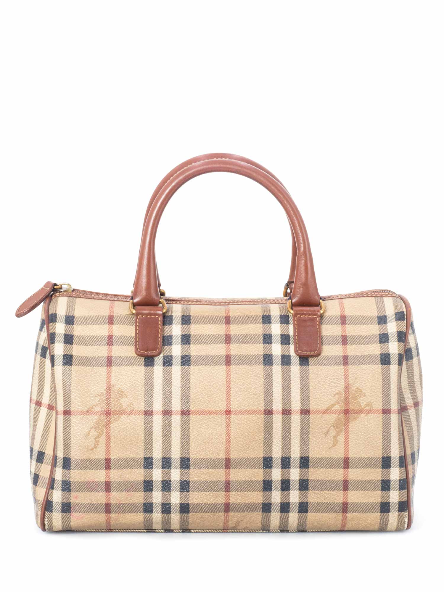 Burberry Nova Check Speedy Bag 30 Brown