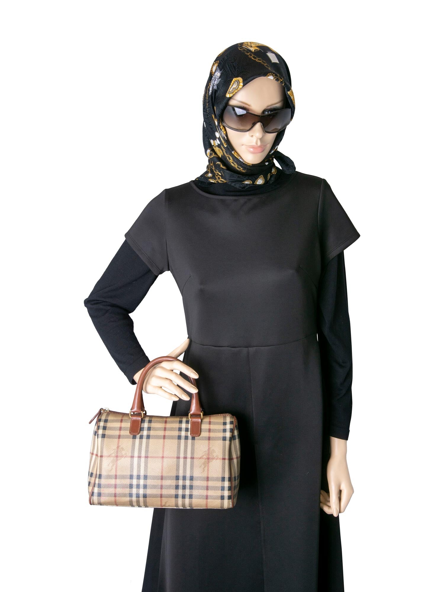 Burberry Nova Check Speedy Bag 30 Brown