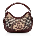 Burberry Nova Check Stars Small Hernville Hobo (SHF-6BOcX1)
