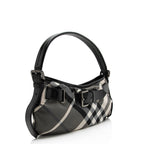 Burberry Nylon Beat Check Shoulder Bag (SHF-21878)