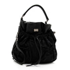 Burberry Nylon Check Large Hobo (SHF-o0QWiZ)