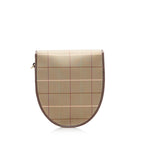 Burberry Plaid Canvas Crossbody Bag (SHG-22369)