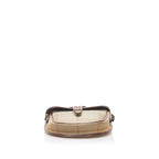 Burberry Plaid Canvas Crossbody Bag (SHG-22369)