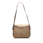 Burberry Plaid Canvas Crossbody Bag (SHG-22411)