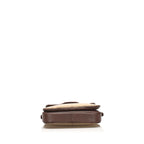 Burberry Plaid Canvas Crossbody Bag (SHG-22411)