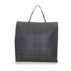 Burberry Plaid Tote Bag (SHG-21351)