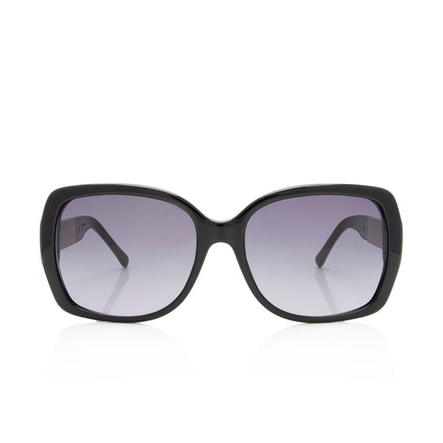Burberry Polarized Check Square Sunglasses (SHF-E0YAVt)