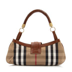 Burberry House Check Cinda Pocket Shoulder Bag (SHF-reuT4B)