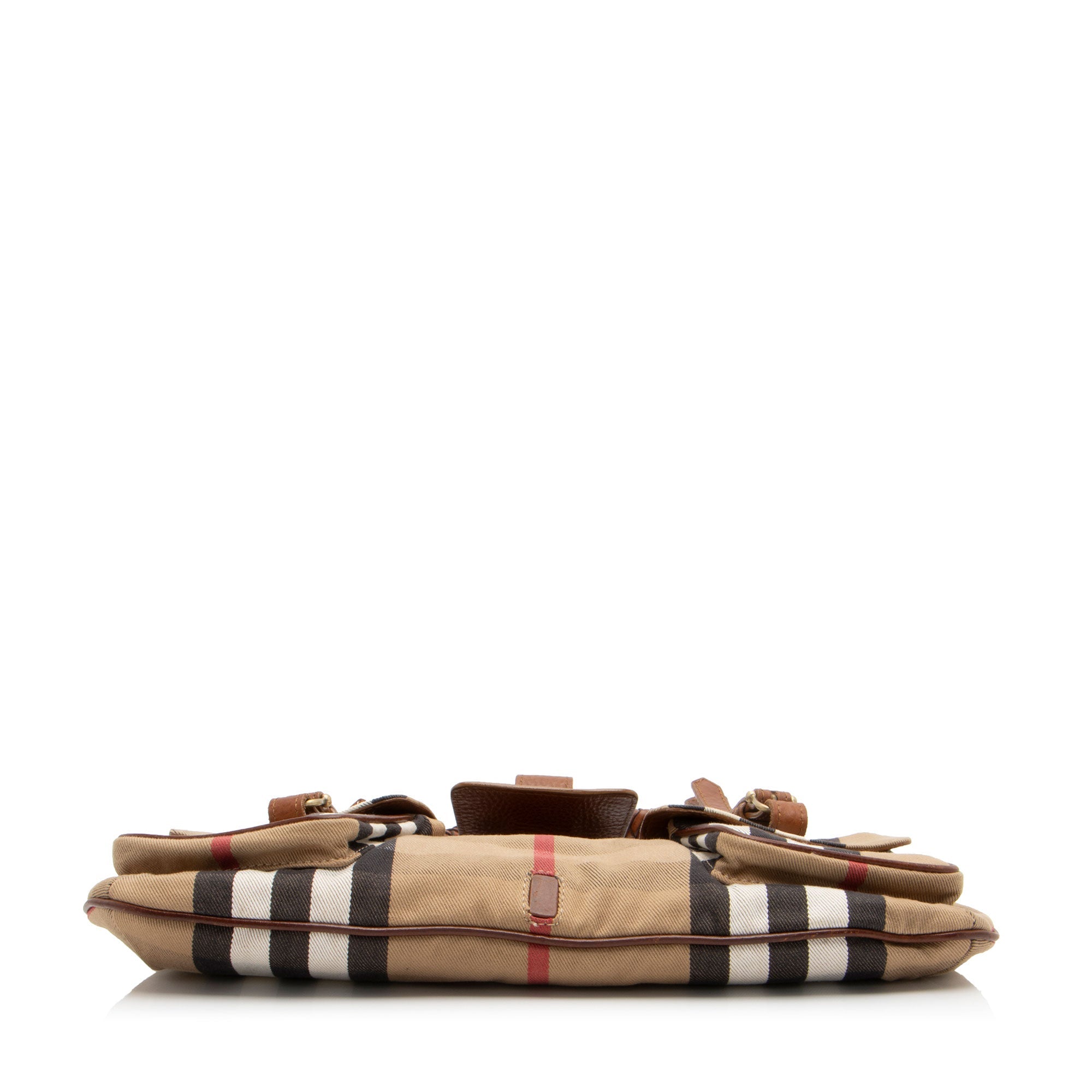 Burberry House Check Cinda Pocket Shoulder Bag (SHF-reuT4B)