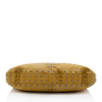 Burberry Prosum Leather Studded Hobo (SHF-18481)