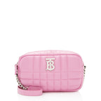 Burberry Quilted Lambskin TB Lola Mini Camera Bag (SHF-P8BD4P)
