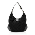 Burberry Quilted Nylon Brooke Hobo (SHF-BNs7Ro)