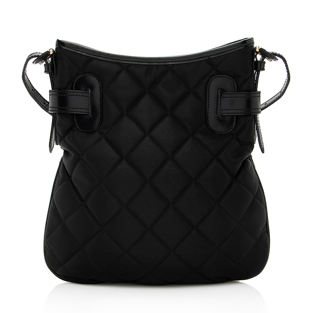 Burberry Quilted Nylon Crossbody Bag (SHF-19933)