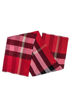 Burberry - Red Plaid Scarf