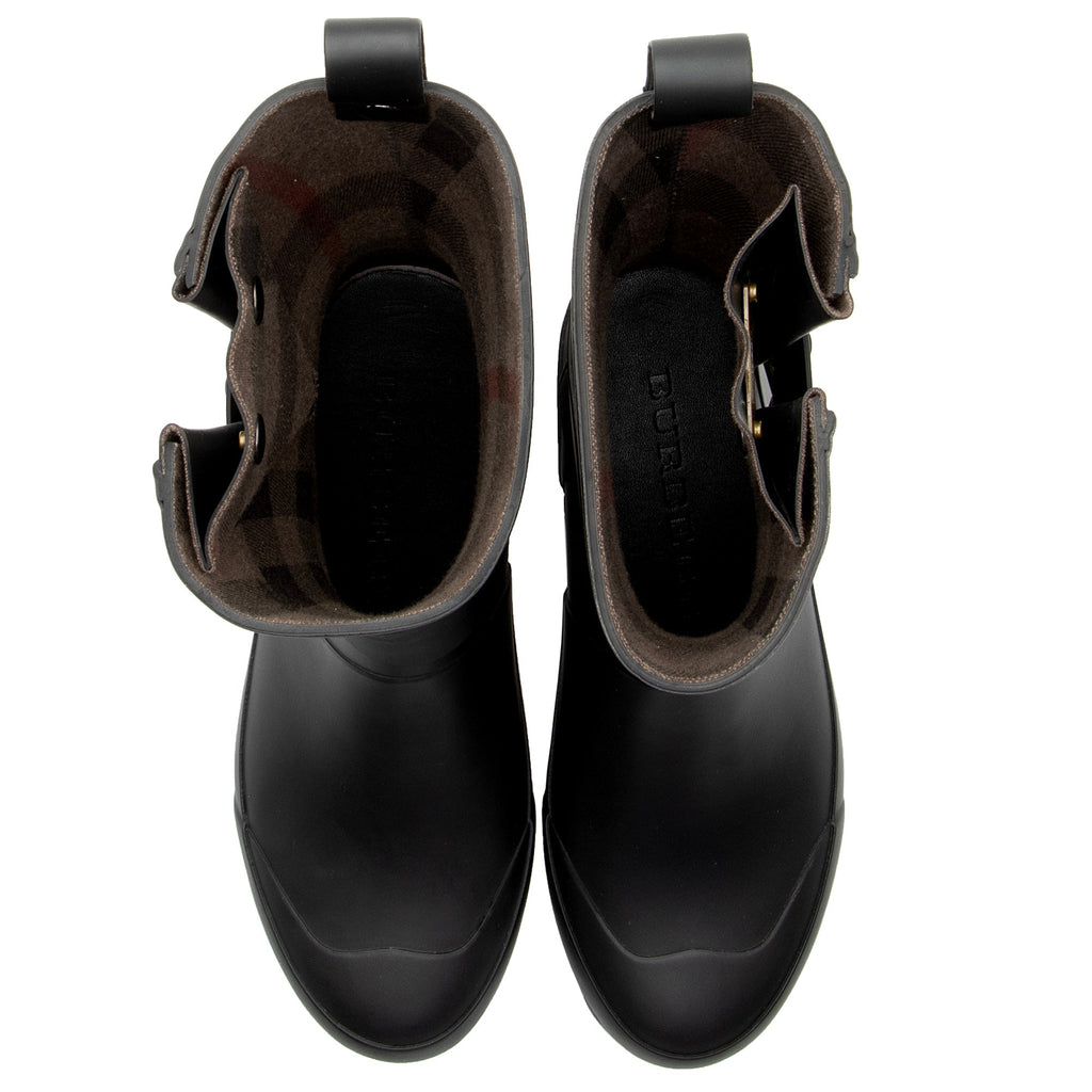 Burberry Rubber Buckle Rain Boots - Size 6 / 36 (SHF-MJ5nER)