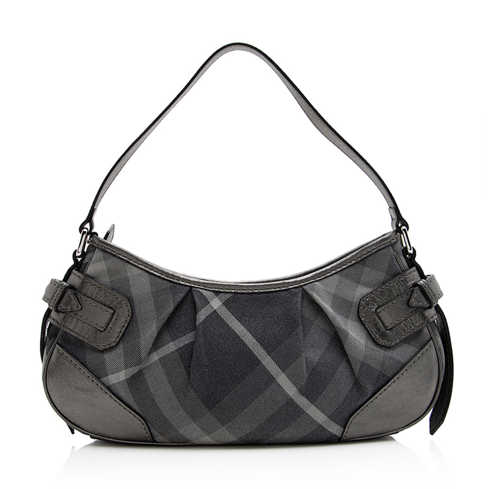 Burberry Shimmer Check Sling Shoulder Bag (SHF-20863)