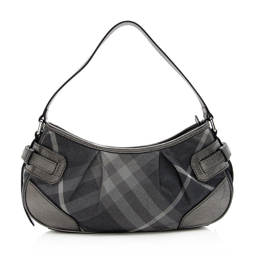 Burberry Shimmer Check Sling Shoulder Bag (SHF-20863)