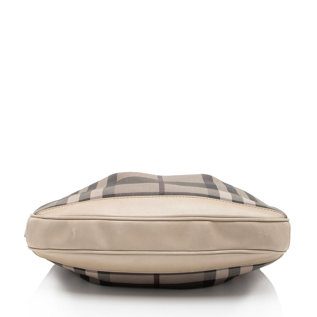 Burberry Smoke Check Brooklyn Hobo (SHF-O9bJhD)