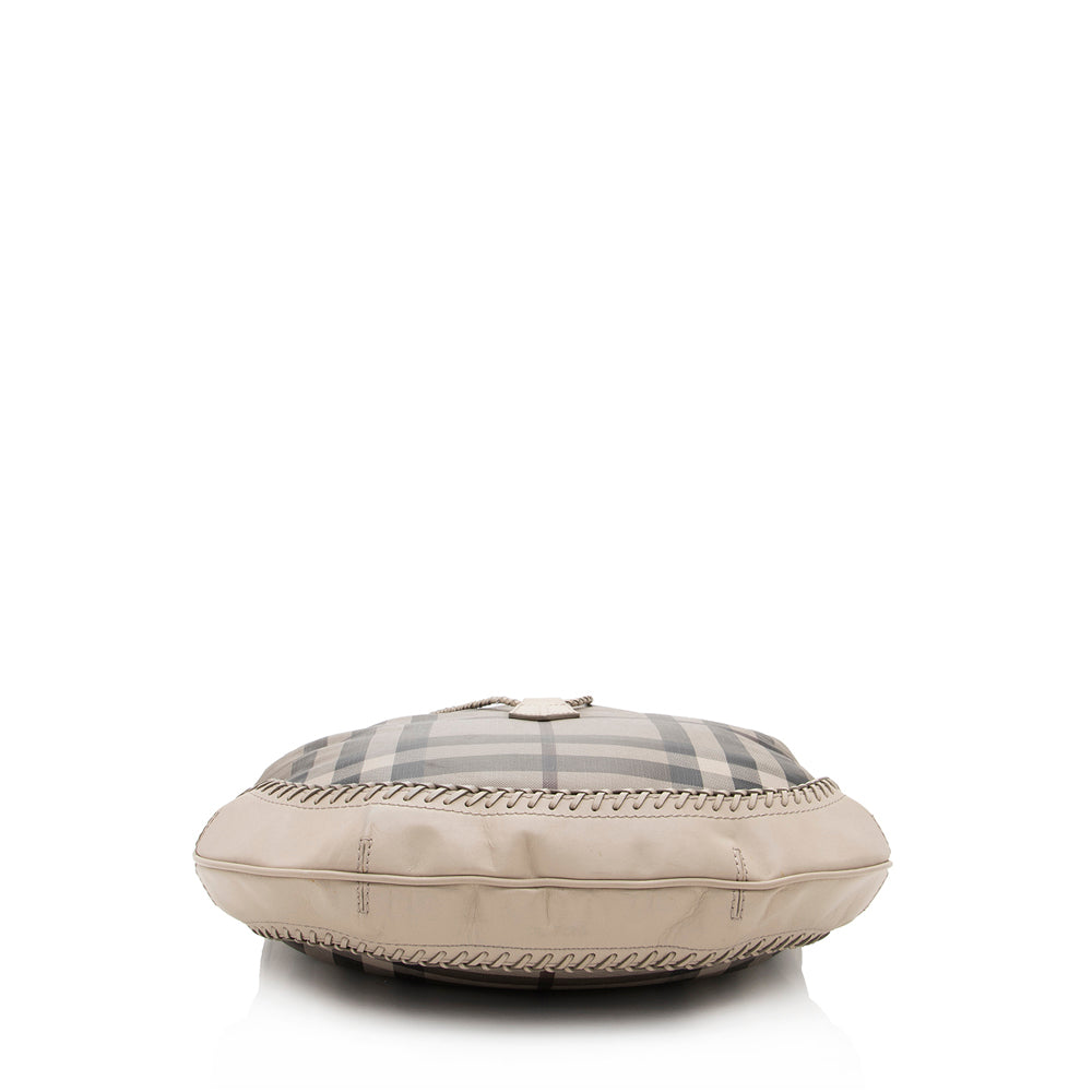 Burberry Smoke Check Parade Hobo (SHF-17649)