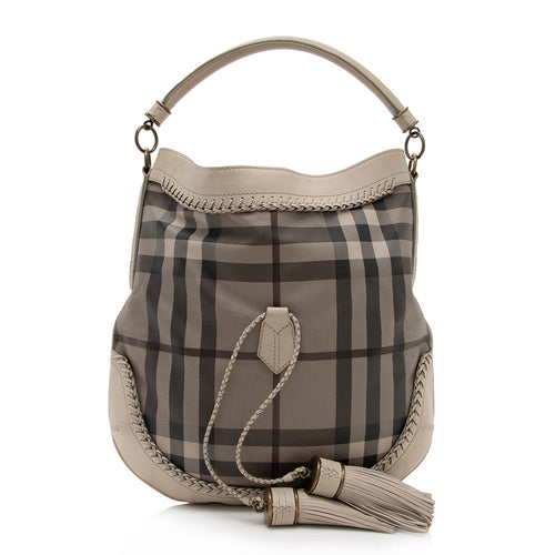 Burberry Smoke Check Parade Hobo (SHF-17649)