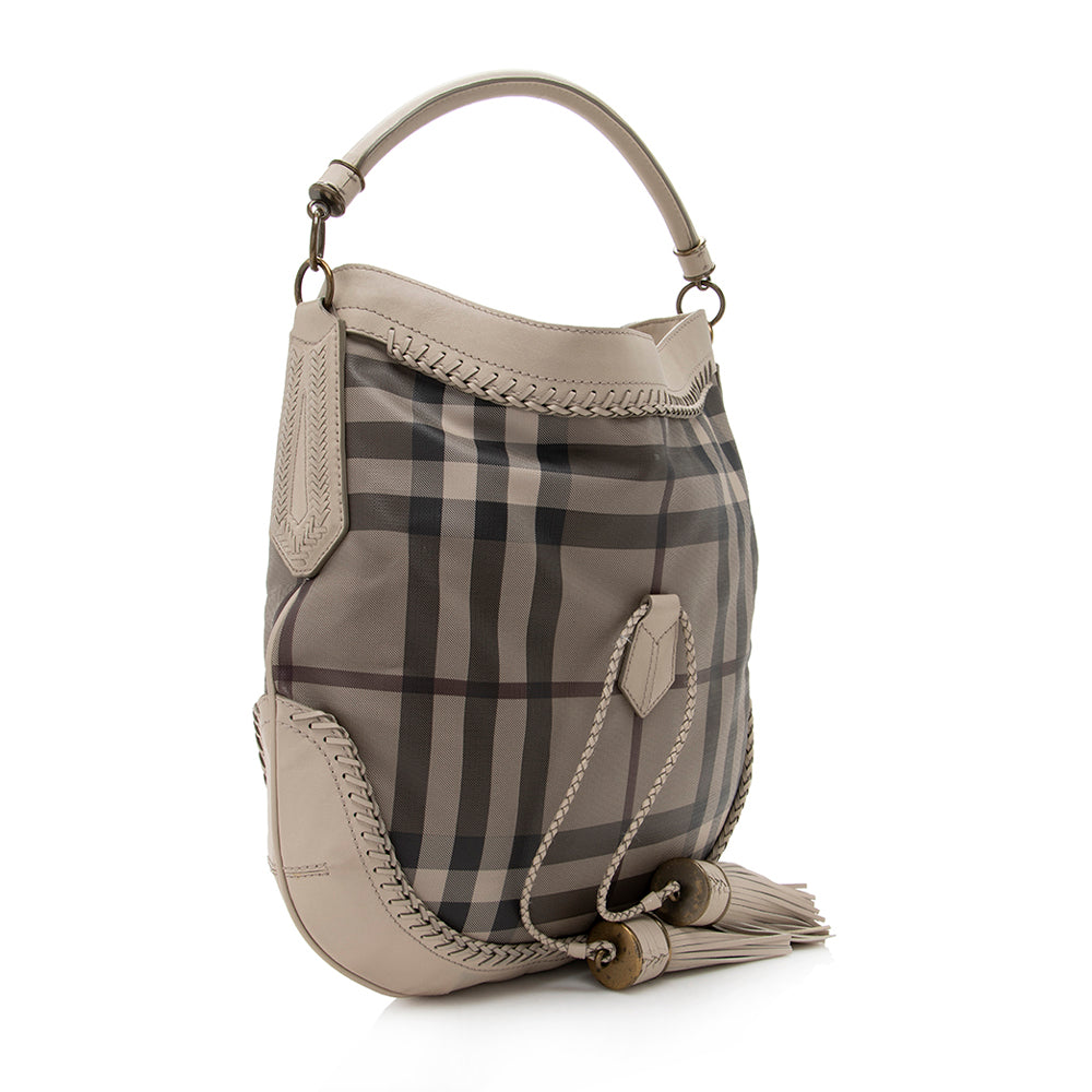 Burberry Smoke Check Parade Hobo (SHF-17649)
