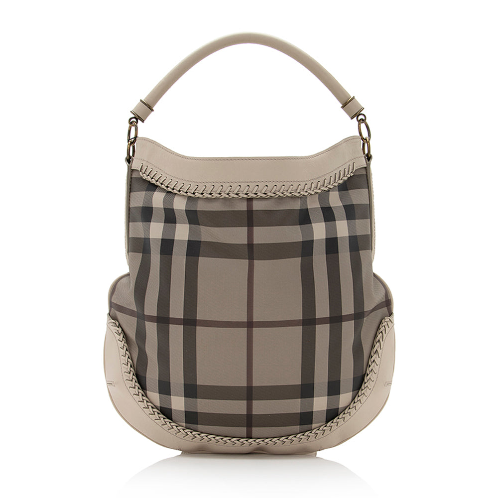 Burberry Smoke Check Parade Hobo (SHF-21617)