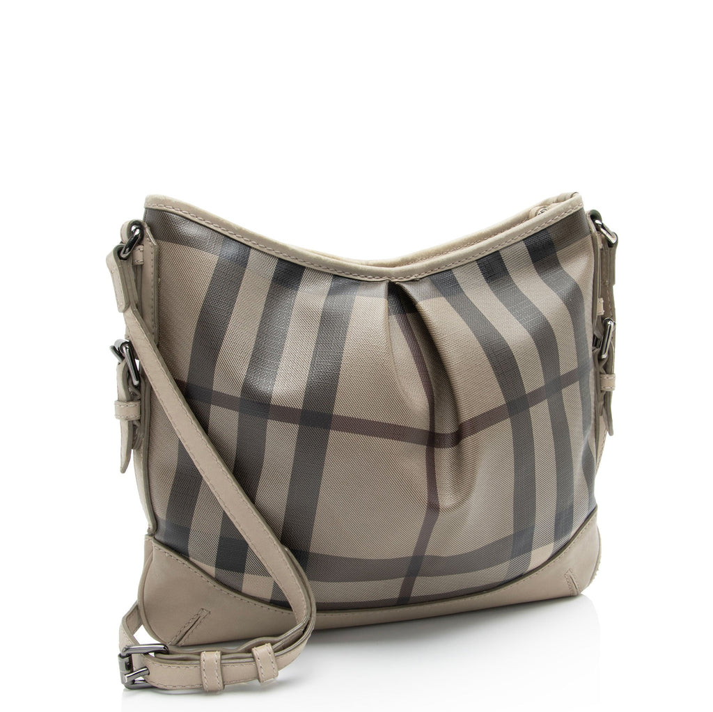 Burberry Smoked Check Hartham Crossbody (SHF-nbBZEF)
