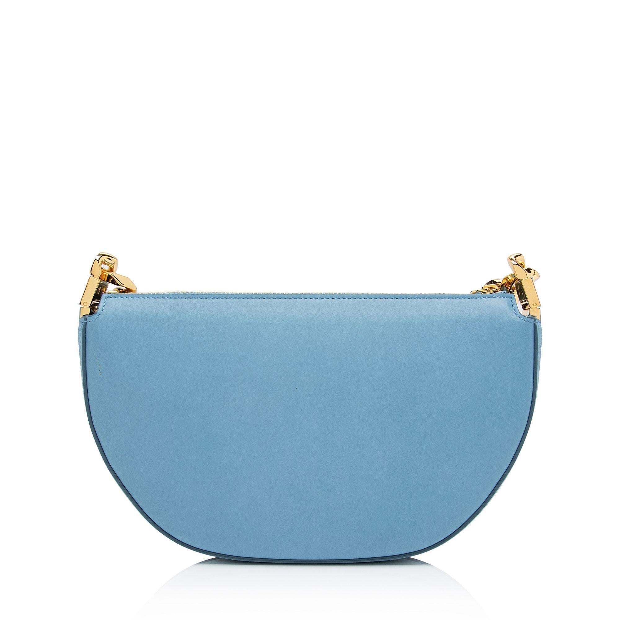 Burberry Smooth Calfskin Olympia Chain Mini Shoulder Bag (SHF-OHo89z)