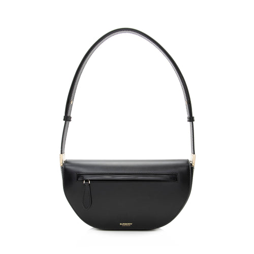 Burberry Smooth Calfskin Olympia Small Crossbody Bag (SHF-22386)