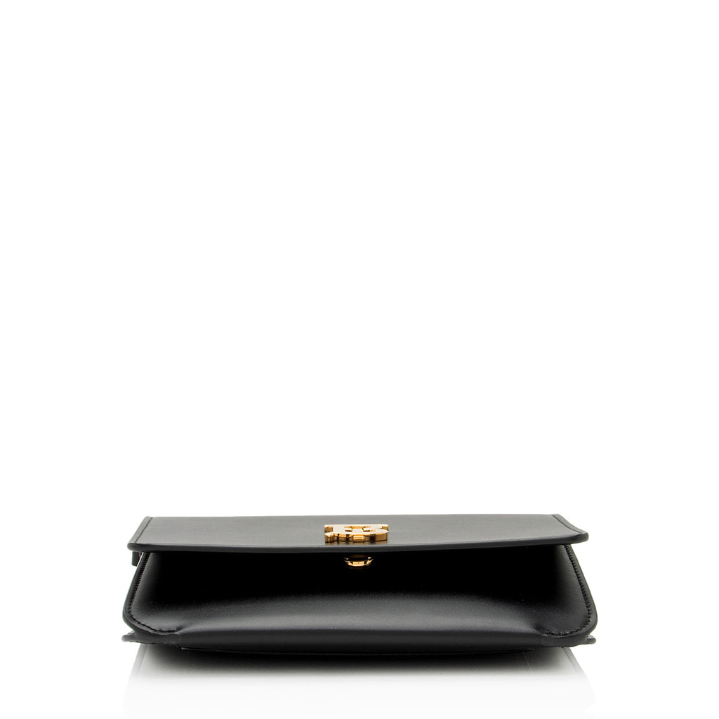 Burberry Smooth Leather TB Mini Bag (SHF-WCwDtL)