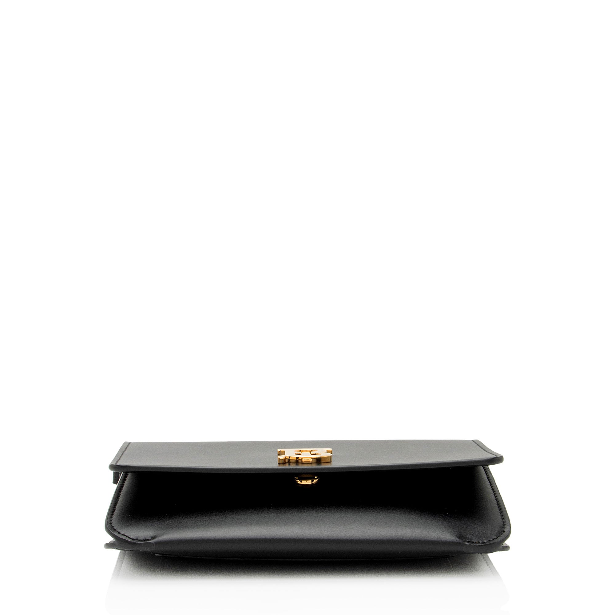 Burberry Smooth Leather TB Mini Bag (SHF-WCwDtL)