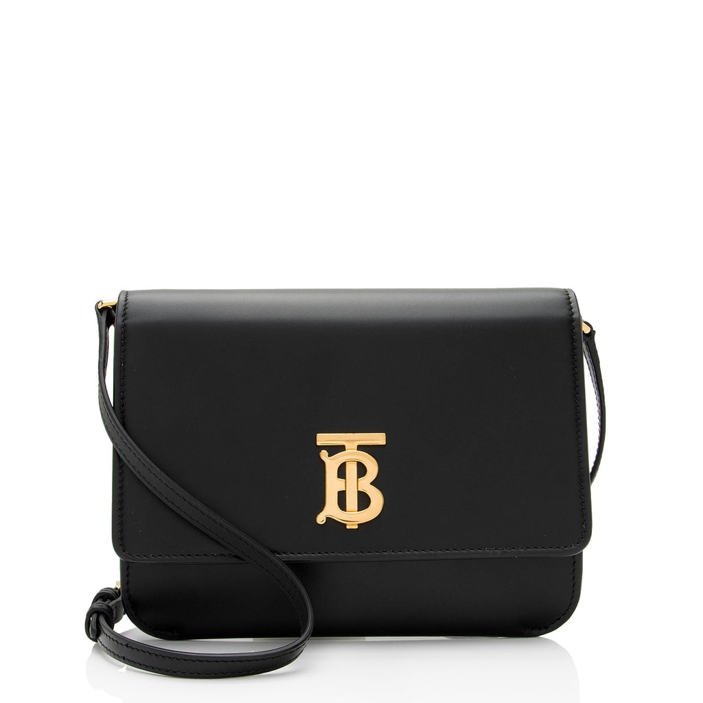 Burberry Smooth Leather TB Mini Bag (SHF-WCwDtL)