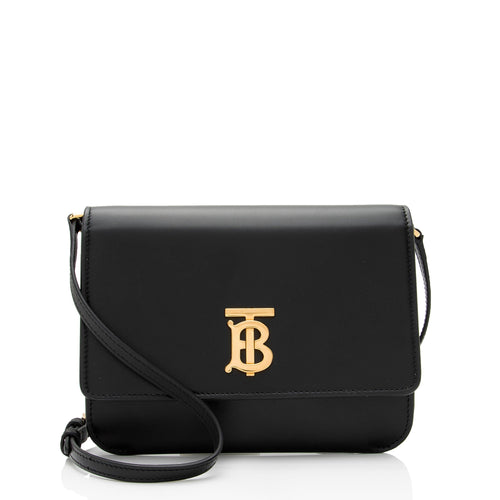 Burberry Smooth Leather TB Mini Bag (SHF-WCwDtL)