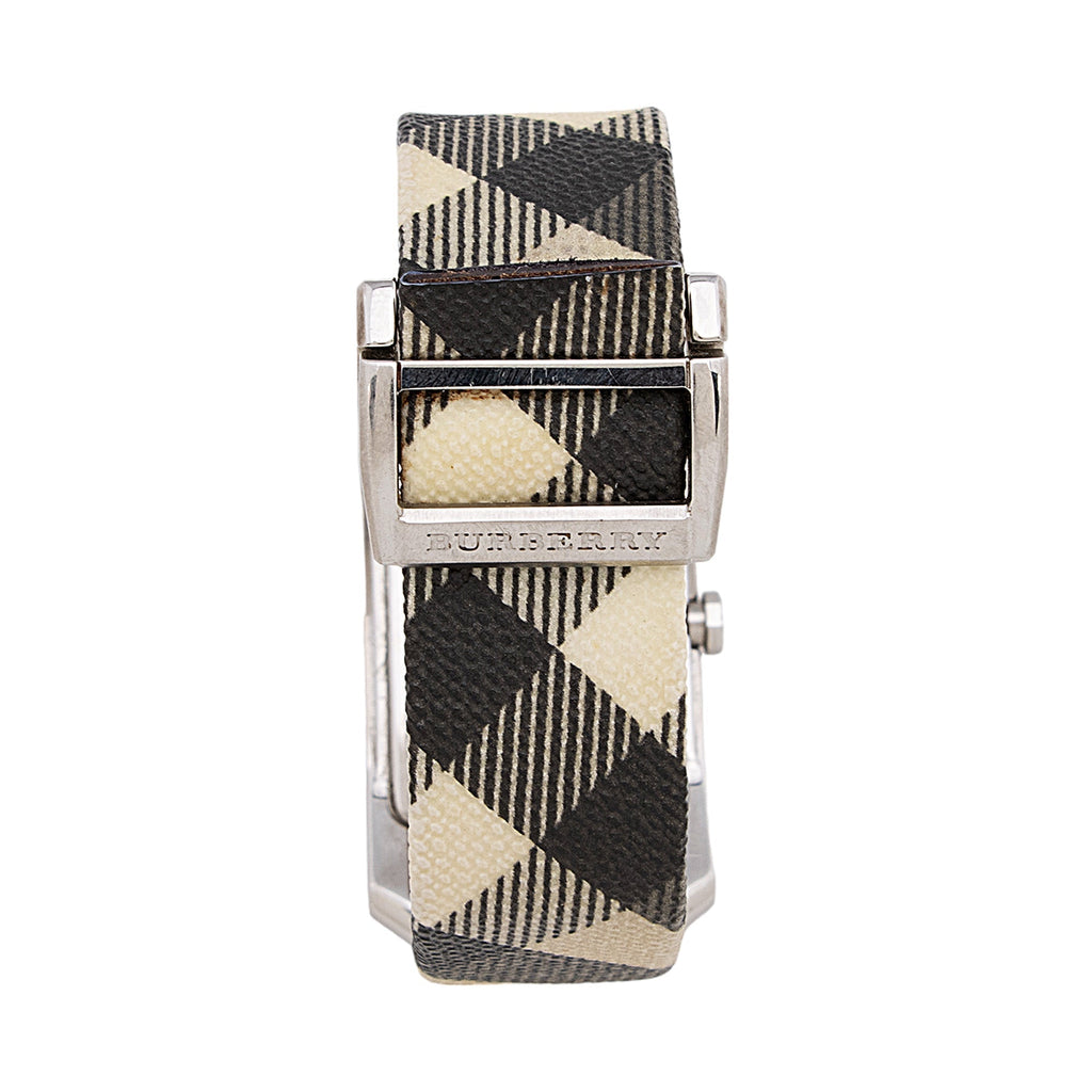 Burberry Stainless Steel Nova Check Heritage Watch (SHF-KjT33k)