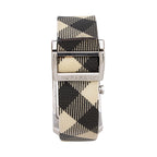 Burberry Stainless Steel Nova Check Heritage Watch (SHF-KjT33k)