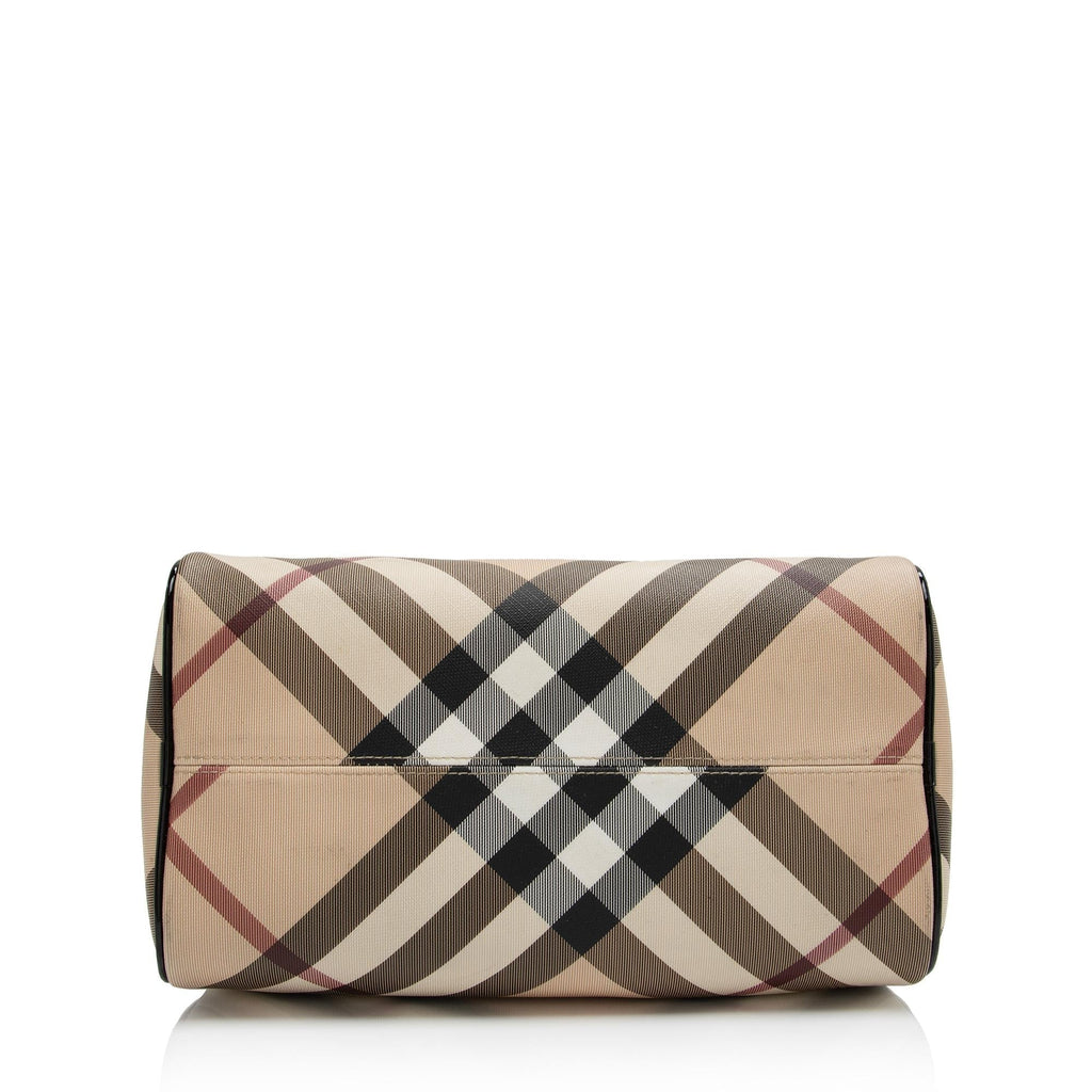 Burberry Super Nova Check Chester Boston Bag (SHF-1yslCD)