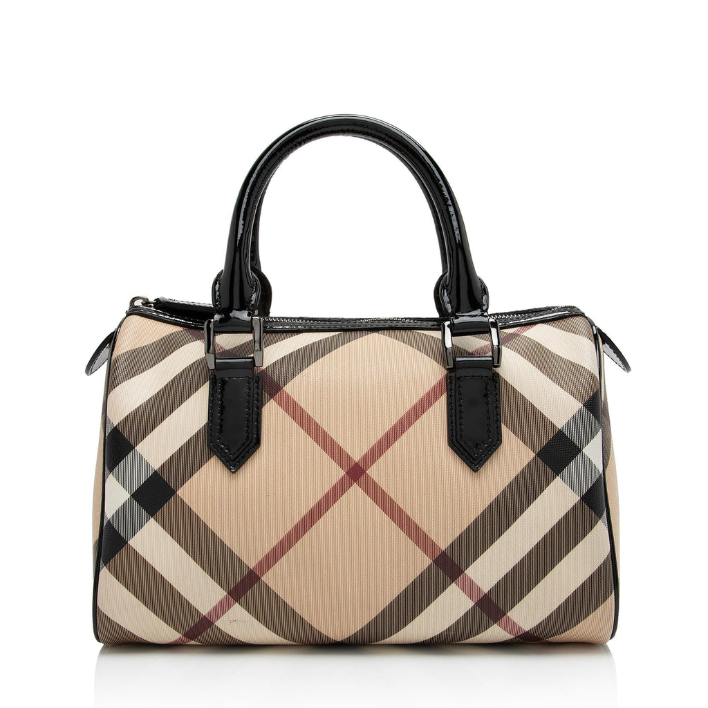 Burberry Super Nova Check Chester Boston Bag (SHF-1yslCD)