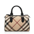 Burberry Super Nova Check Chester Boston Bag (SHF-1yslCD)