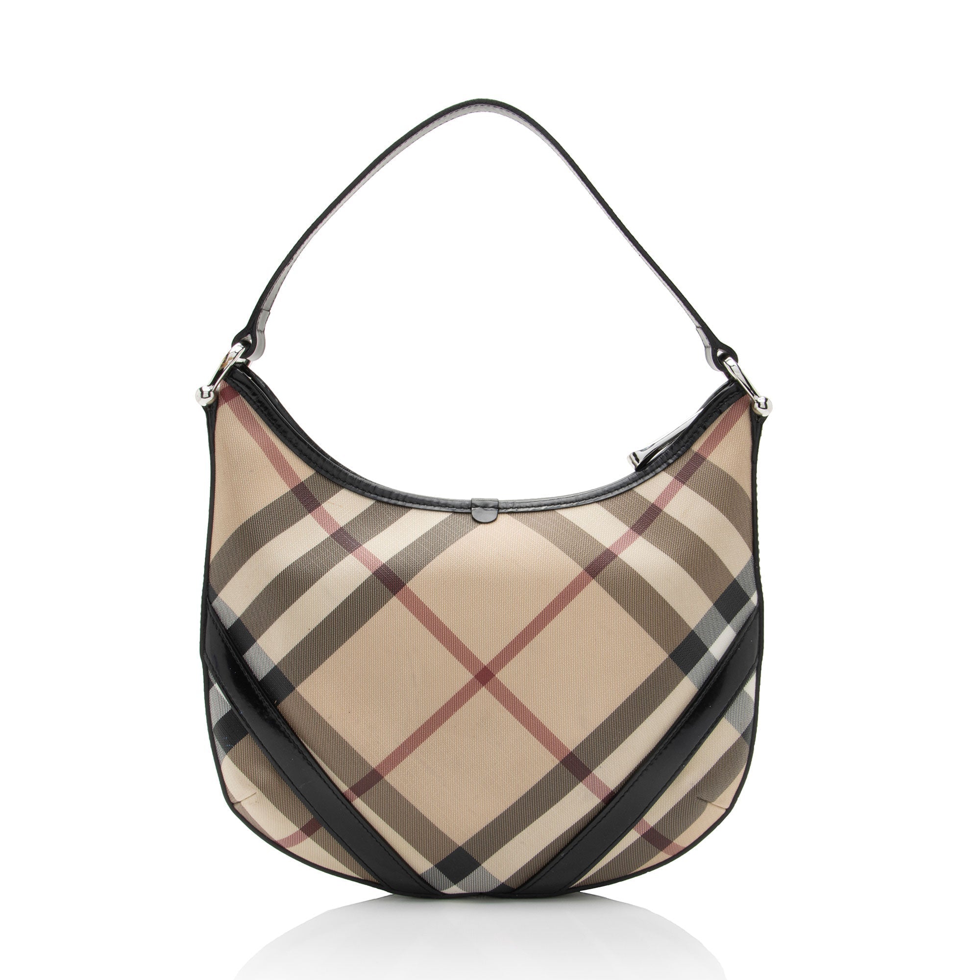 Burberry Super Nova Check Larkin Hobo (SHF-2u5sFX)