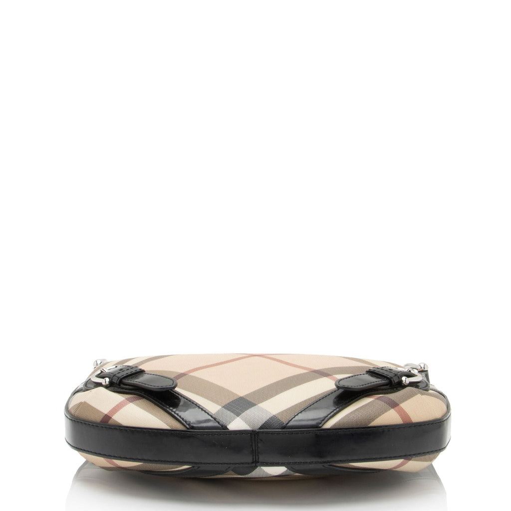 Burberry Super Nova Check Larkin Hobo (SHF-2u5sFX)