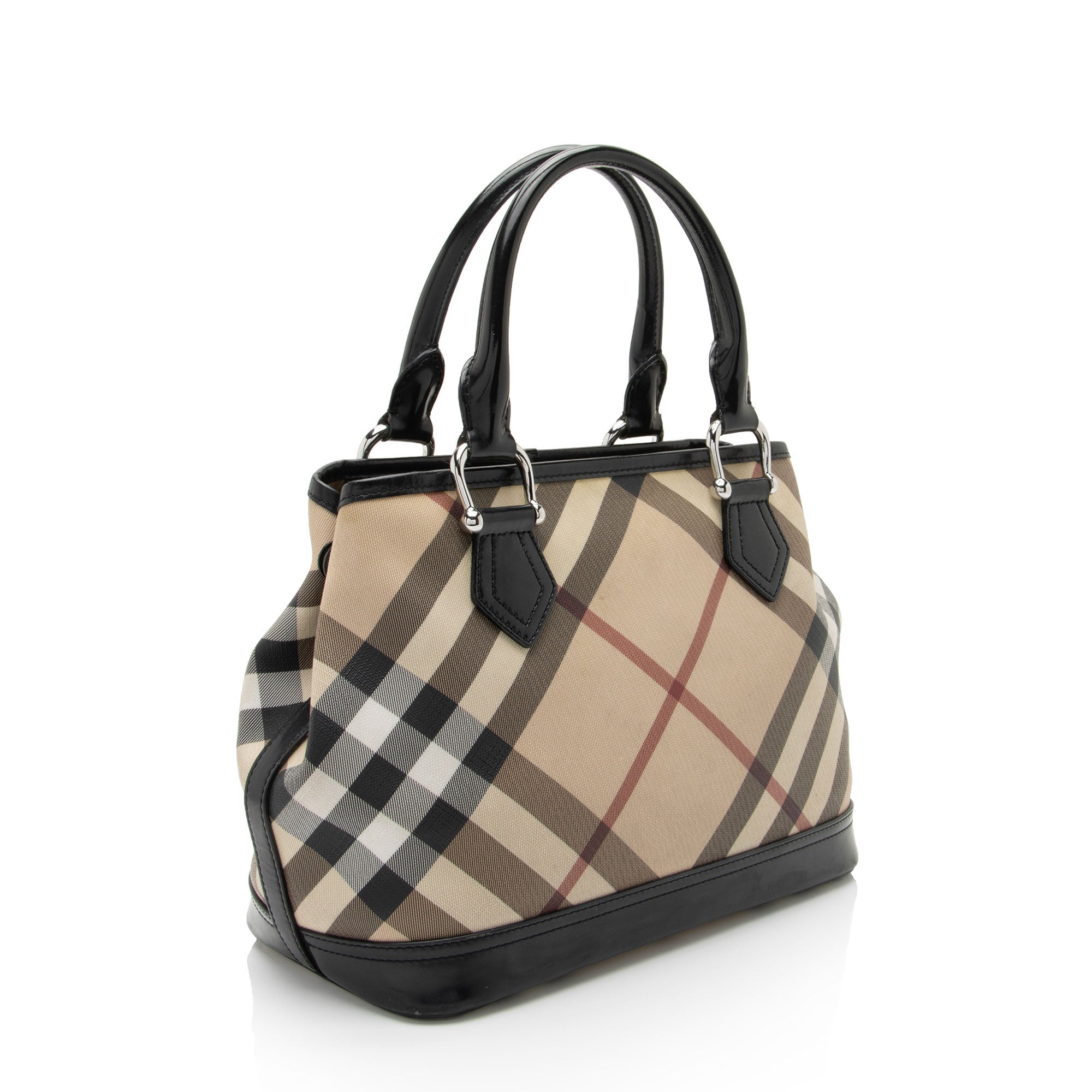 Burberry Super Nova Check Chester Small Satchel (SHF-uXDhE4)