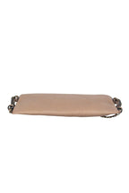 Burberry - Tan Textured Leather Crossbody w/ Gold Chain Strap