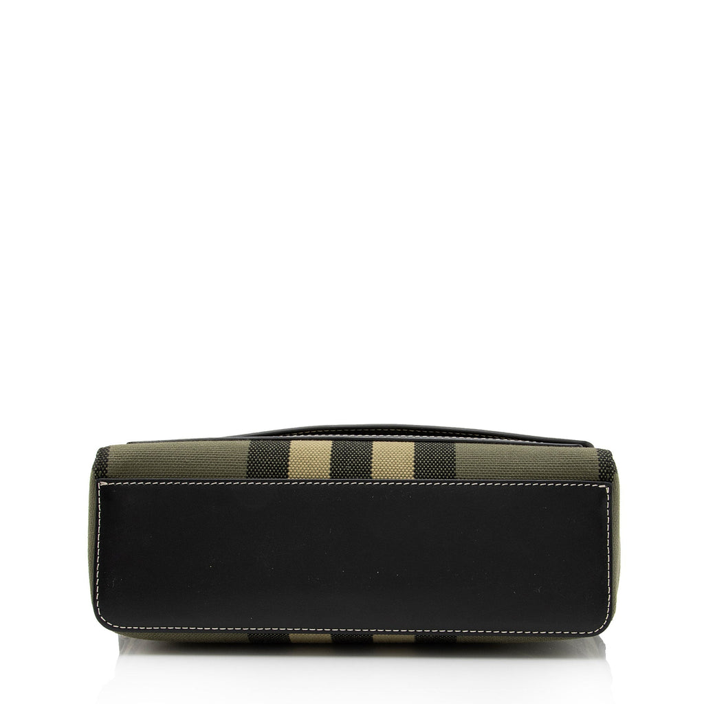 Burberry Tartan Check Calfskin Note Bag (SHF-Ek9q6h)