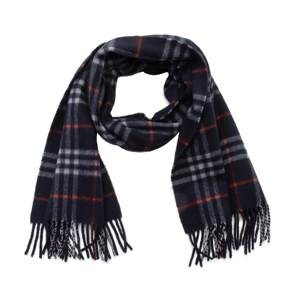 Burberry Vintage Cashmere Check Scarf (SHF-TI3oyB)